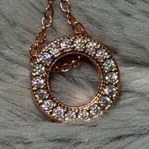 Pandora Rosegold necklace. New